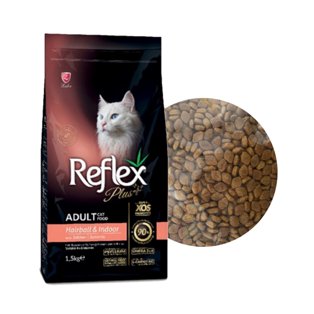Thức ăn cho mèo Reflex Plus Hairball&Indoor - Ngừa búi lông cho Mèo