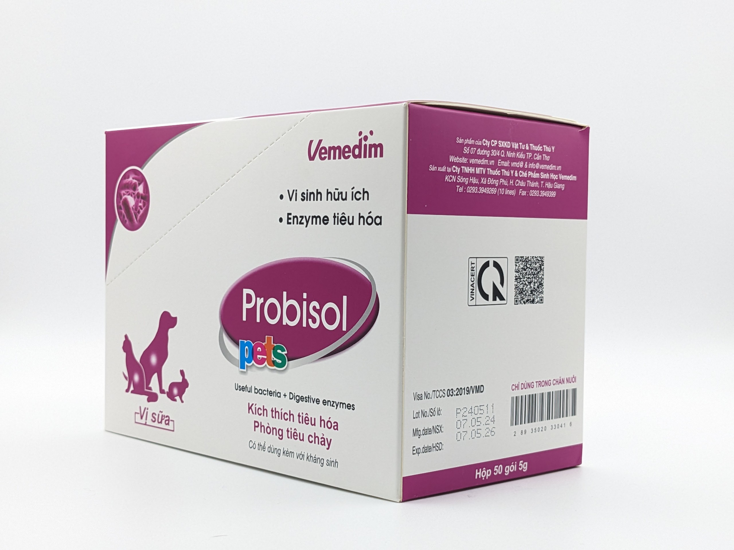 Men tiêu hóa Probisol - gói 5g