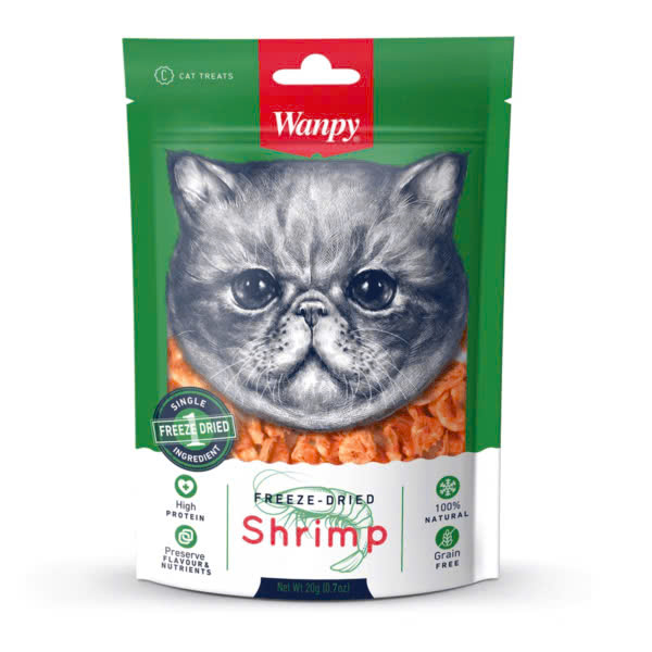 Bánh thưởng cho mèo Thịt sấy lạnh Wanpy Wanpy Freeze Dried