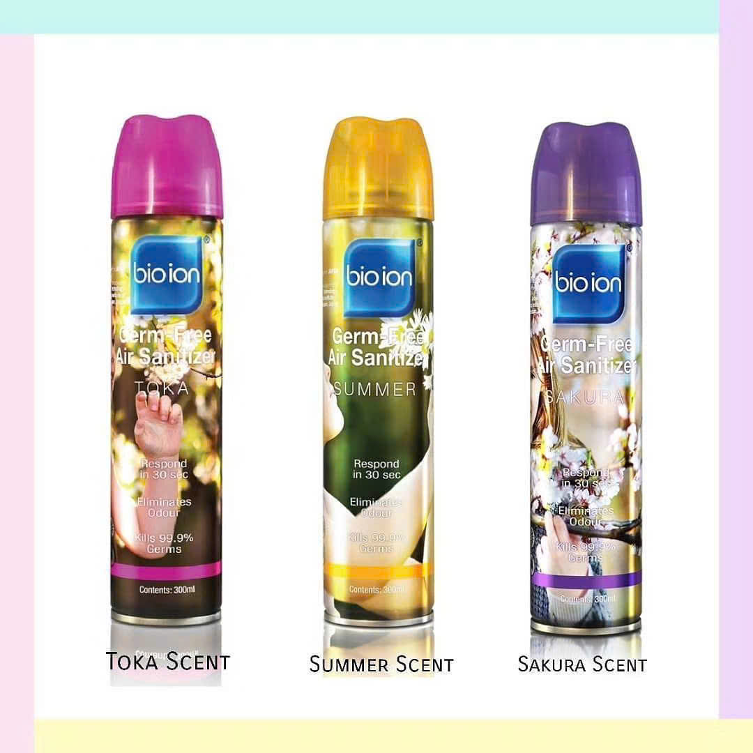 Xịt khử mùi không khí Bioion 300ml