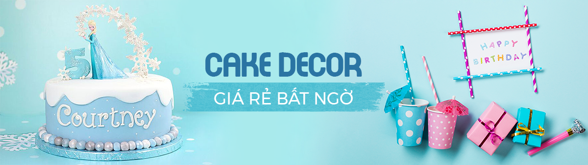Cake decor - Giá rẻ bất ngờ