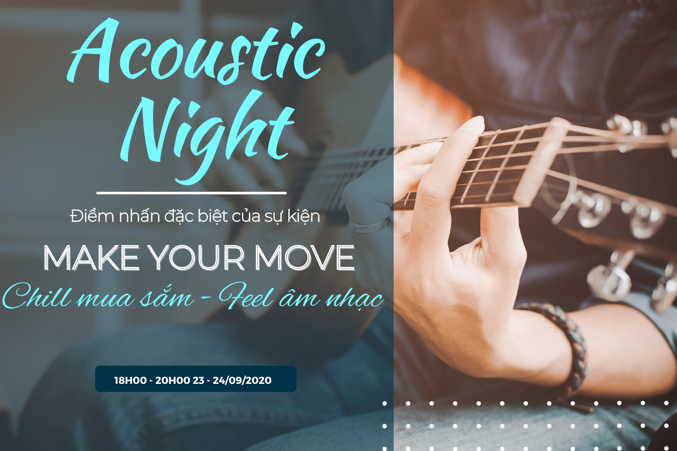 ACOUSTIC NIGHT | CHILL MUA SẮM - FEEL ÂM NHẠC CÙNG THỜI TRANG NAM DETERMINANT