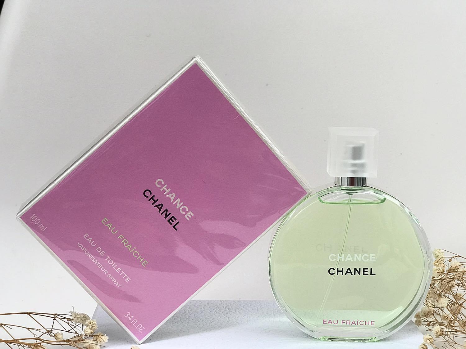 Nước hoa CHANEL Chance Eau Fraiche 100ml (màu xanh) Locust Store Nước hoa CHANEL Chance Eau Fraiche 100ml (màu xanh) Locust Store