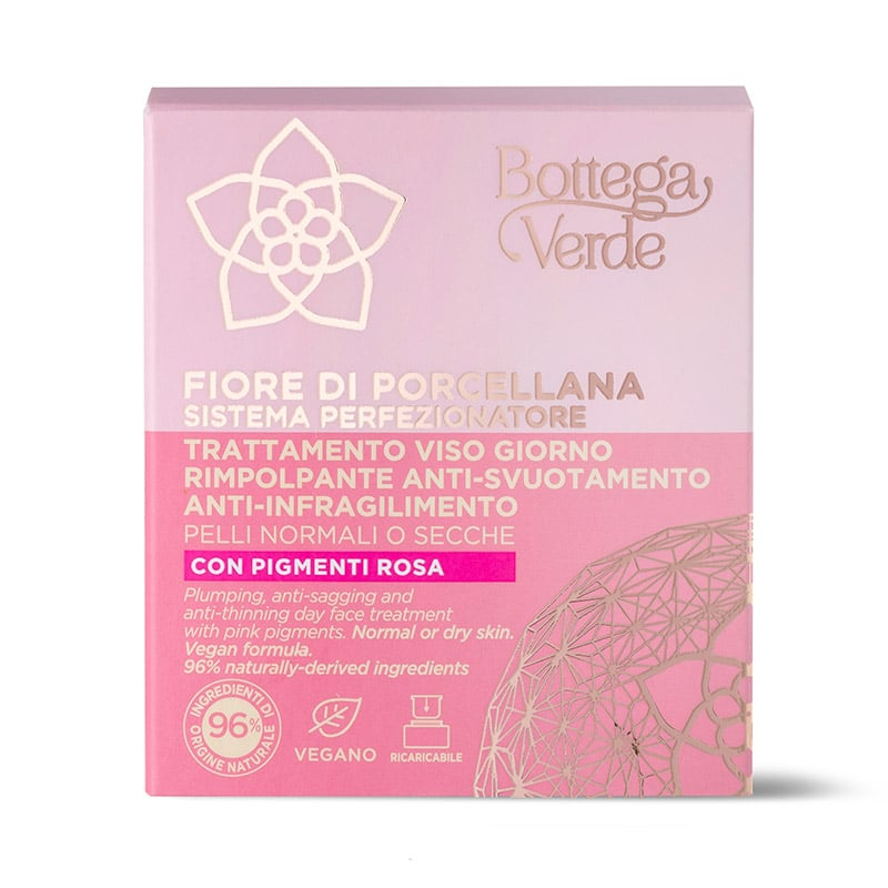 KEM DƯỠNG DA BAN NGÀY: FIORE DI PORCELLANA SISTEMA PERFEZIONATORE TRATTAMENTO VISO GIORNO