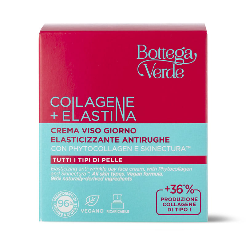 KEM DƯỠNG DA BAN NGÀY: COLLAGENE + ELASTINA CREMA VISO GIORNO ELASTICIZZANTE ANTIRUGHE