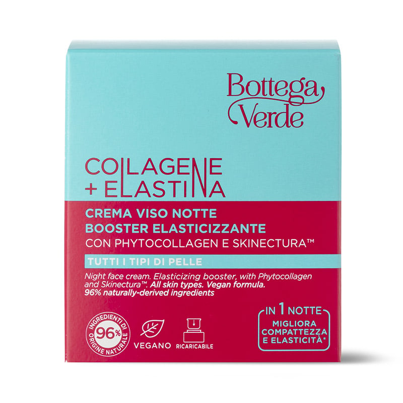 Kem dưỡng da ban đêm: COLLAGENE + ELASTINA CREMA VISO NOTTE BOOSTER ELASTICIZZANTE