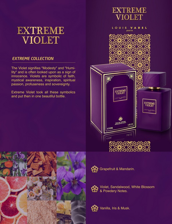 LOUIS VAREL PARIS EXTREME VIOLET