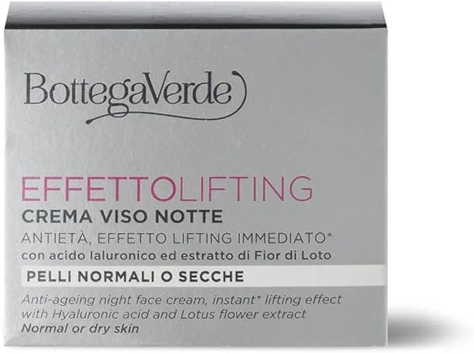 KEM DƯỠNG DA MẶT DÙNG BAN ĐÊM: EFFETTO LIFTING CREMA VISO NOTTE