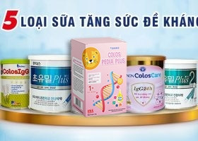 5 LOẠI SỮA NON CHO TRẺ SƠ SINH VÀ TRẺ NHỎ ĐƯỢC YÊU THÍCH