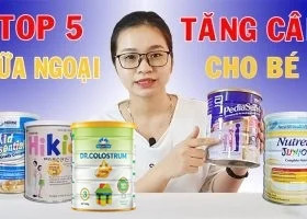 5 LOẠI SỮA NGOẠI CHO TRẺ SƠ SINH ĐƯỢC YÊU THÍCH HIỆN NAY