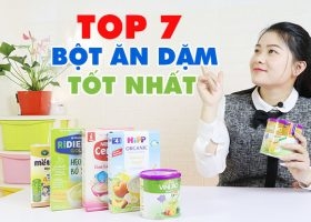 5 LOẠI BỘT ĂN DẶM CHO BÉ GIÀU DINH DƯỠNG, TĂNG CÂN, TĂNG CHIỀU CAO