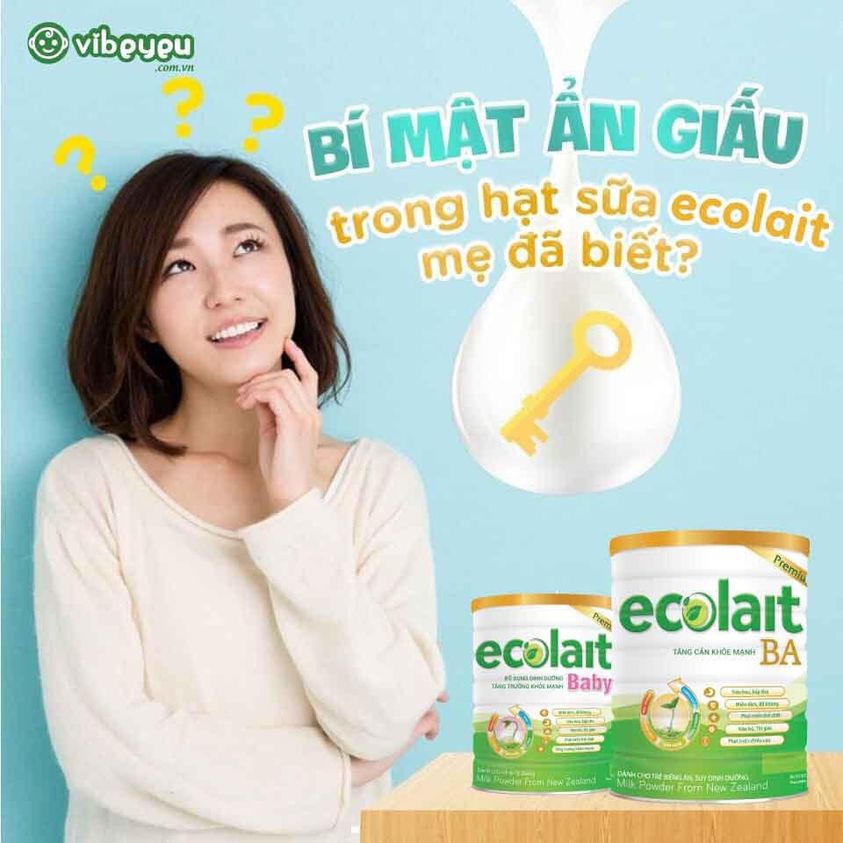 BÍ MẬT ẨN GIẤU TRONG HẠT SỮA ECOLAIT, MẸ ĐÃ BIẾT?