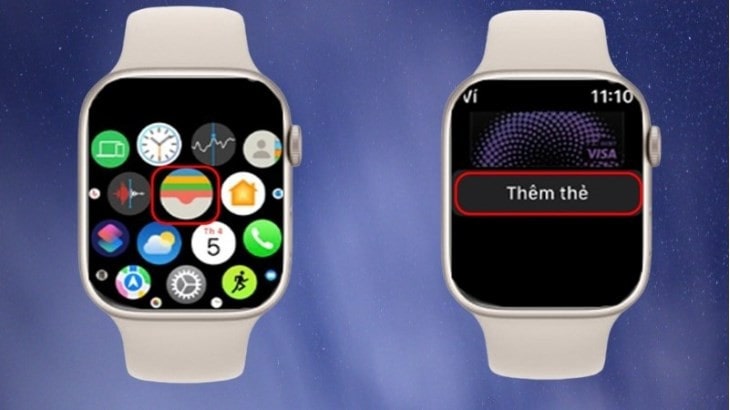 Thiết lập trên Apple Watch