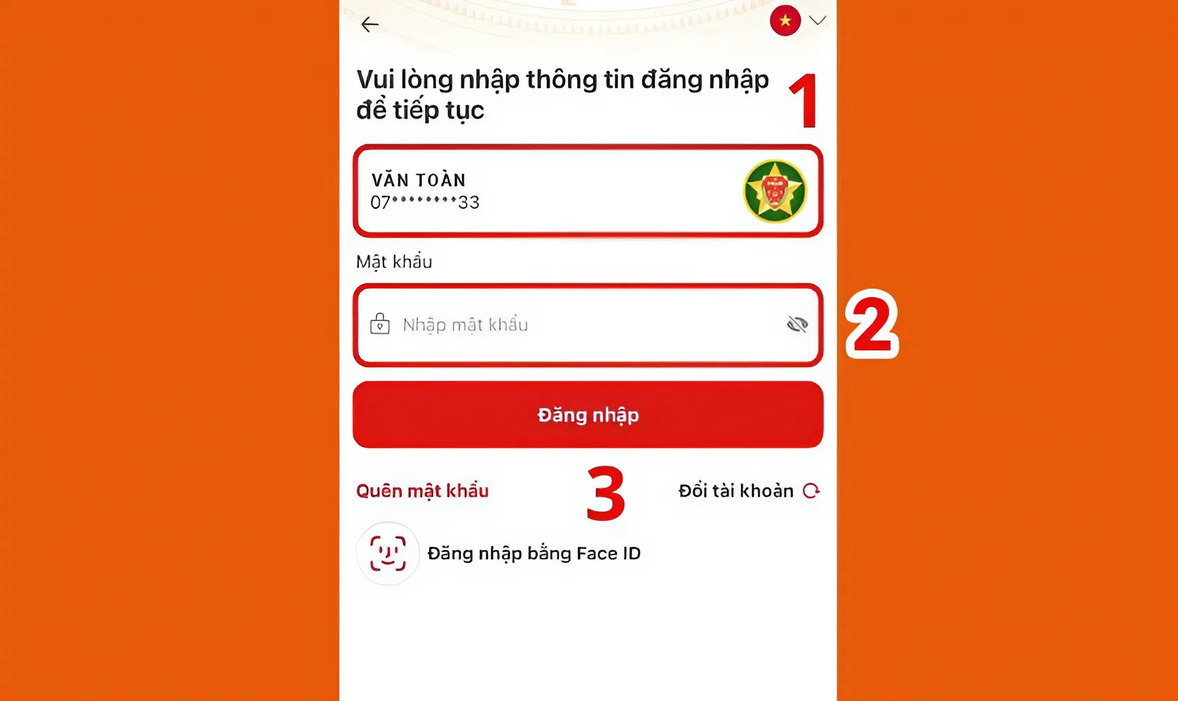  tình trạng hôn nhân trên VNeID