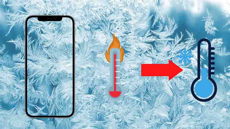 Đặt iPhone ở nơi mát mẻ