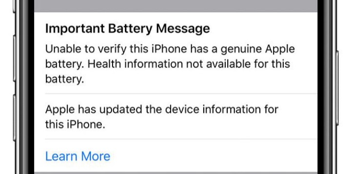 Xem tình trạng pin là một cách kiểm tra iphone đã thay linh kiện rất hiệu quả