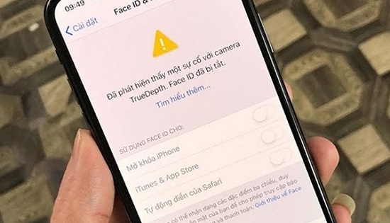 iPhone bị mất Face ID là một lỗi khiến người dùng rất khó chịu