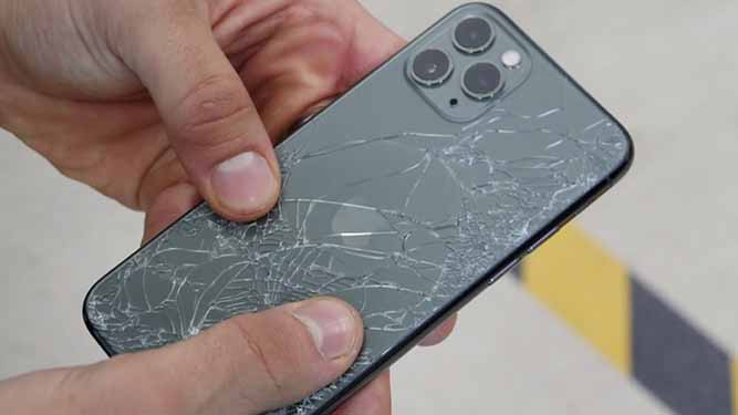 Lỗi do iPhone bị va đập 