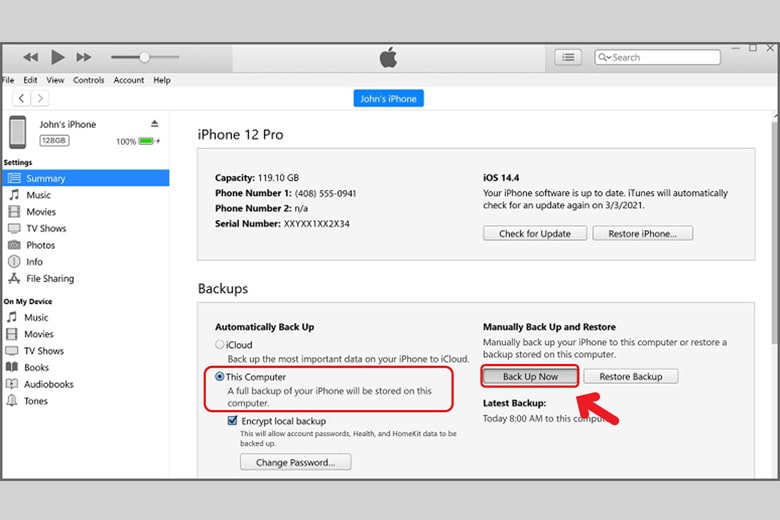 Cài đặt iTunes 