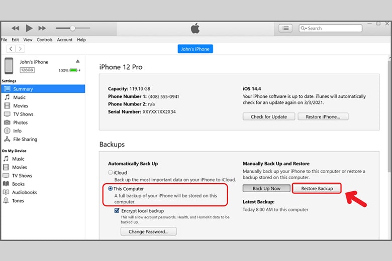 Cài đặt iTunes