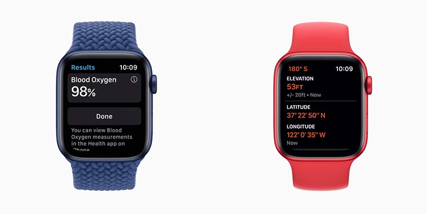 So sánh Apple Watch S6 với Apple Watch S7: Các tính năng tích hợp trên đồng hồ