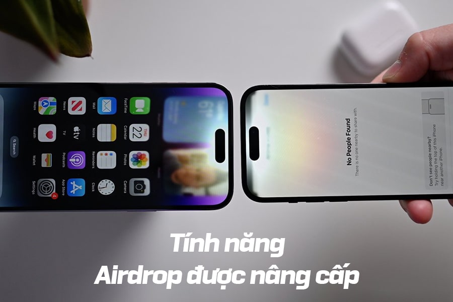 Tính năng namedrop trên IOS17