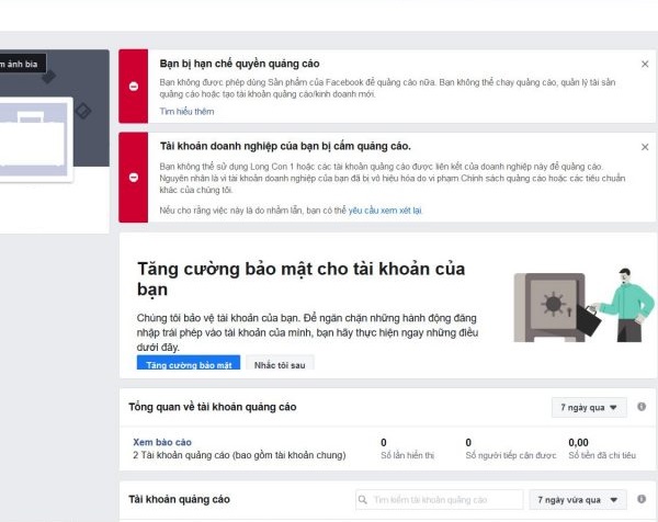 Lý do Fanpage bị hạn chế quảng cáo và cách khắc phục | Magiclamp - Cho thuê phòng Marketing trọn gói! Lý Do Fanpage Bị Hạn Chế Quảng Cáo Và Cách Khắc Phục | Magiclamp - Cho Thuê Phòng Marketing Trọn Gói!
