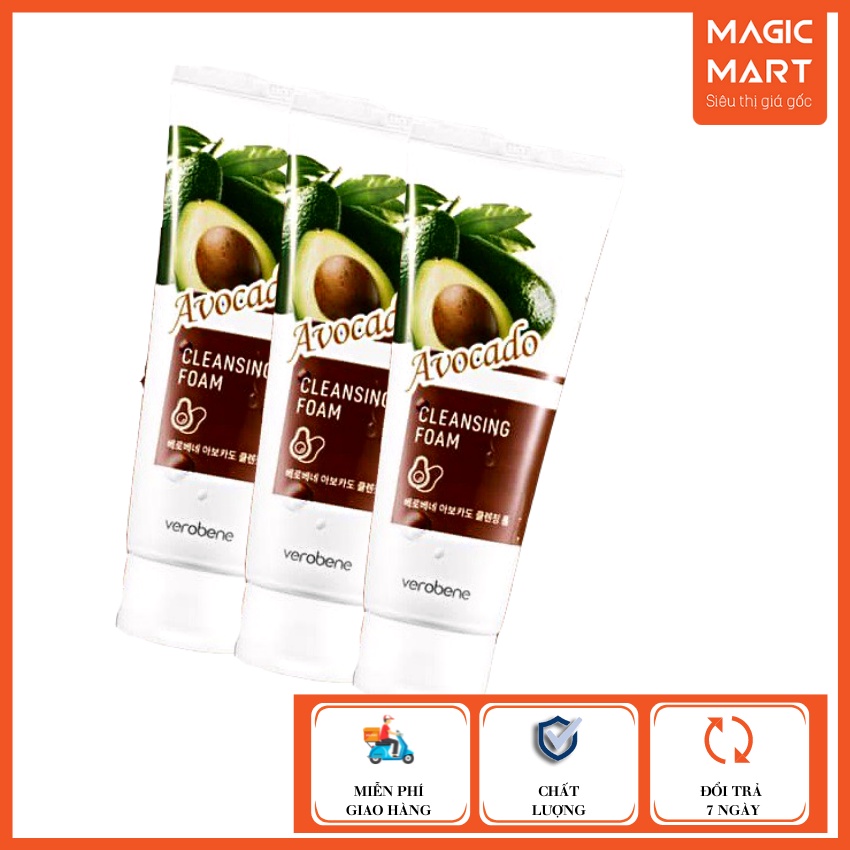 Sữa rửa mặt bơ Verobene - Hàn Quốc