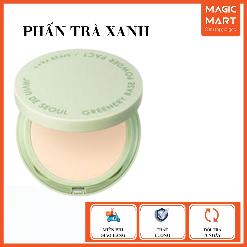 Phấn phủ Greenery xanh Javin De Seoul - Hàn Quốc
