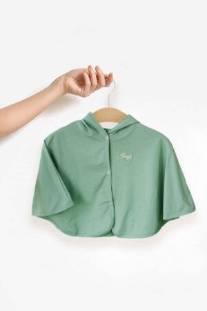 Áo choàng Jumy – Màu Xanh