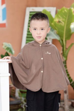 Áo choàng Jumy – Màu Nâu