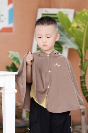 Áo choàng Jumy – Màu Nâu