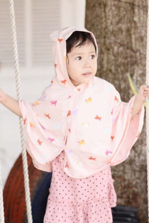 Áo choàng Jumy – Màu Hồng