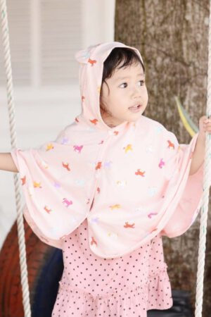 Áo choàng Jumy – Màu Hồng