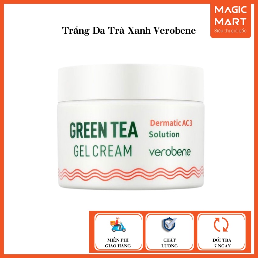 Kem Dưỡng - Trắng Da Trà Xanh Verobene - Hàn Quốc