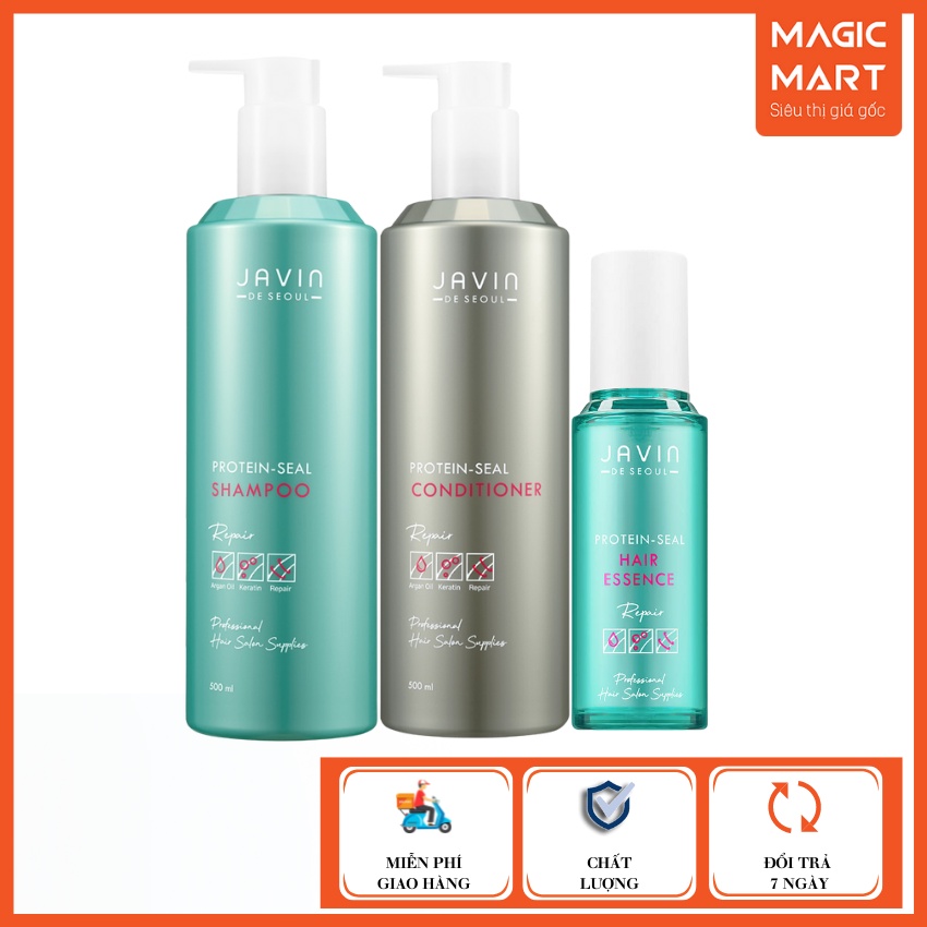 Combo dầu gội, dầu xả Javin De Seoul