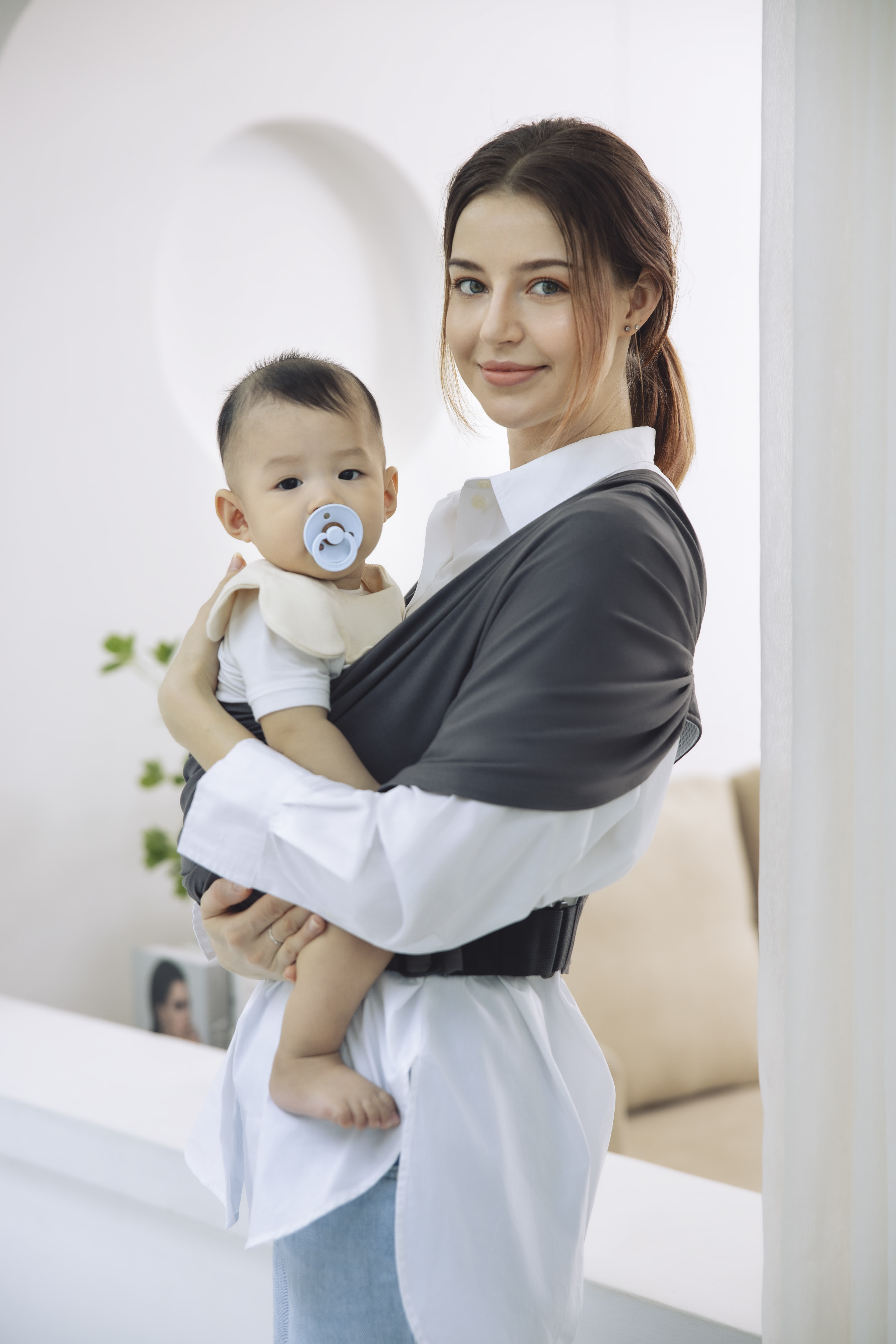 Địu vải Jumy – Maroon