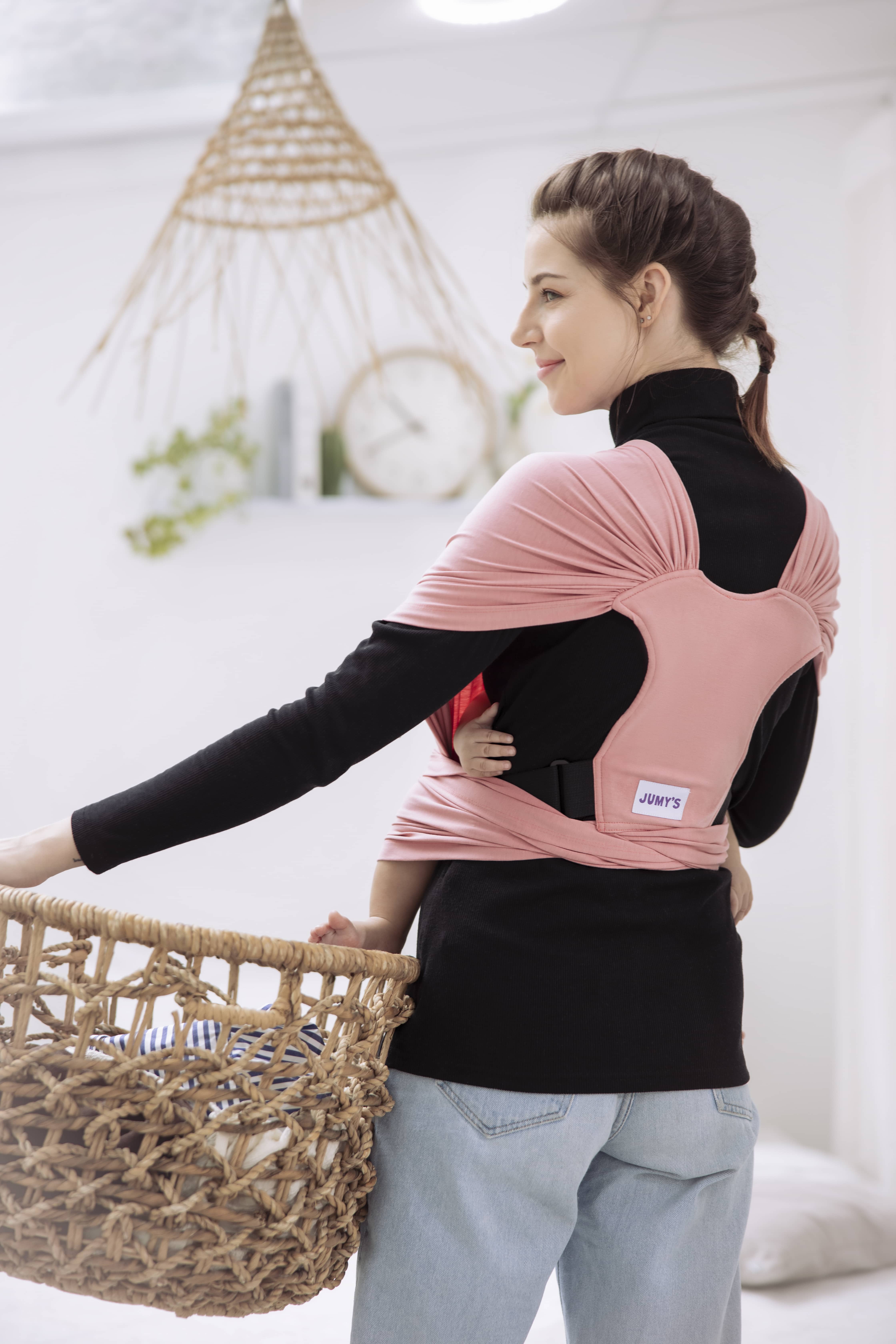 Địu vải Jumy – Hồng