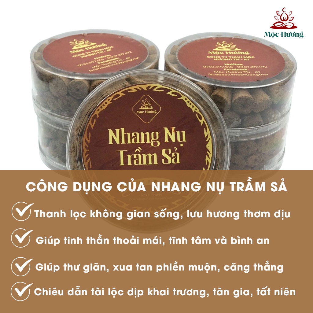 Nhang Nụ Trầm Sả