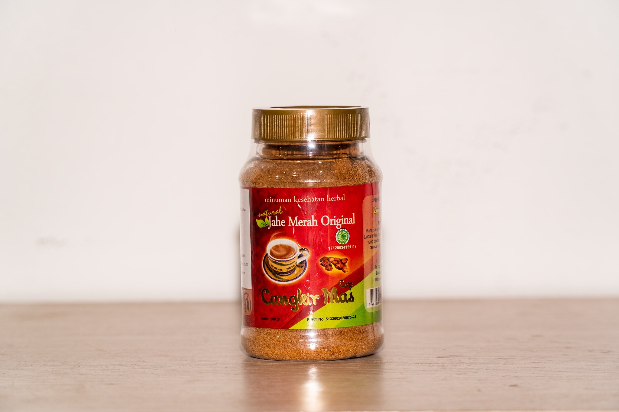 Trà Gừng đỏ nguyên chất CANGKIR MAS 200gram