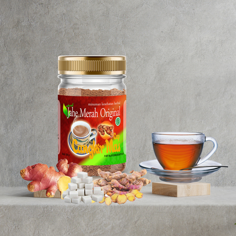 Trà Gừng đỏ nguyên chất CANGKIR MAS 200gram