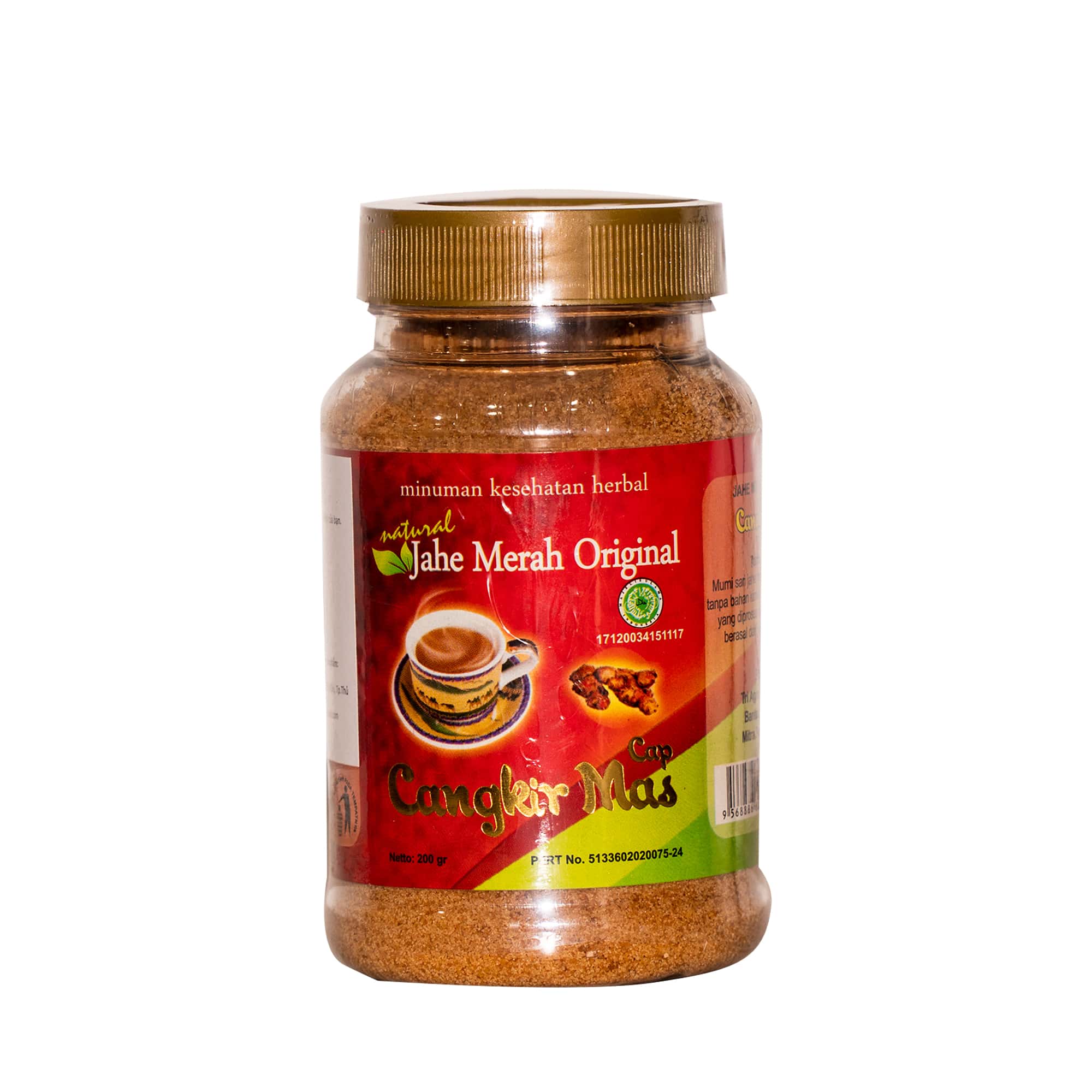 Trà Gừng đỏ nguyên chất CANGKIR MAS 200gram