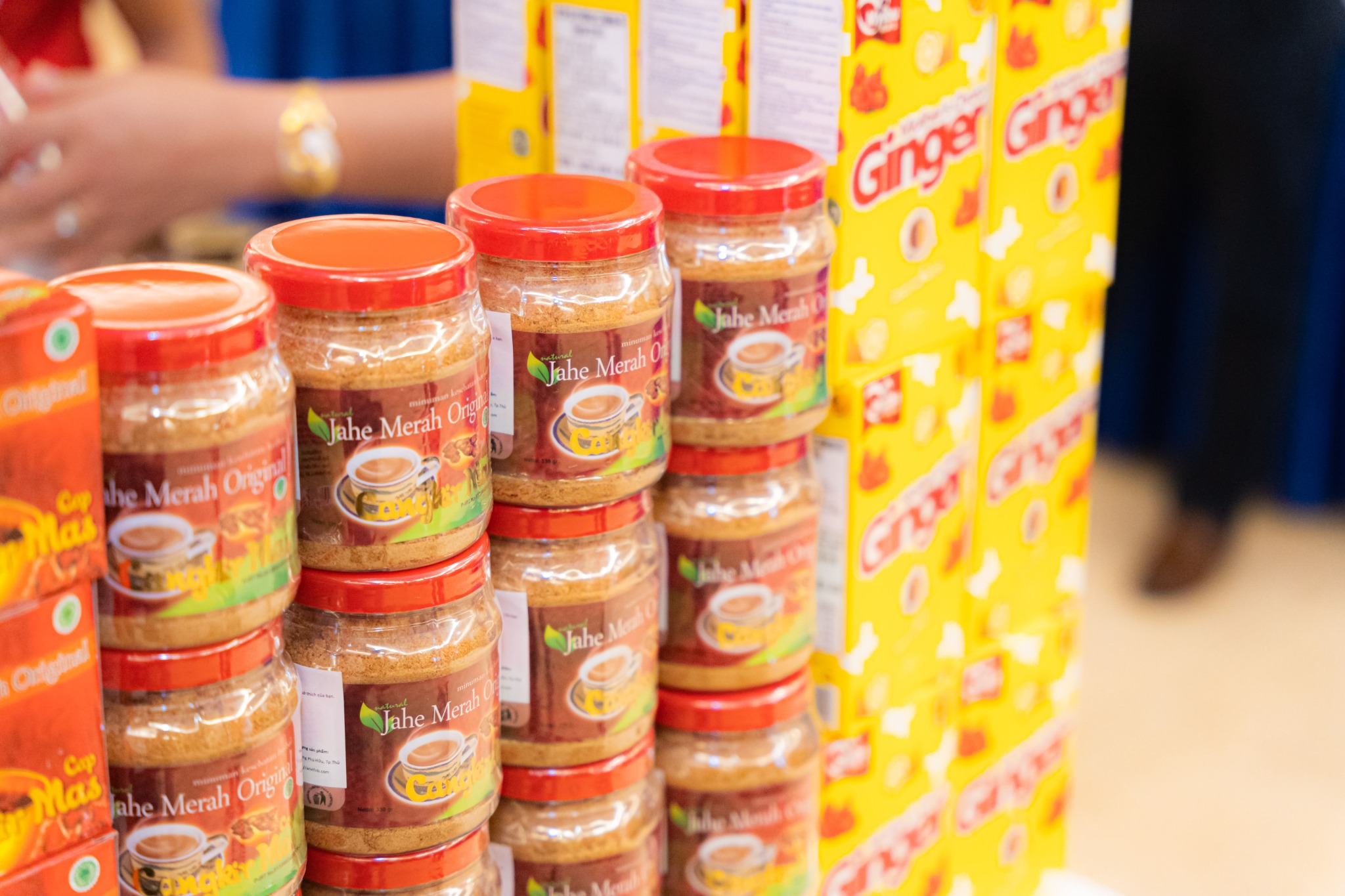 Trà Gừng đỏ nguyên chất CANGKIR MAS 330gram