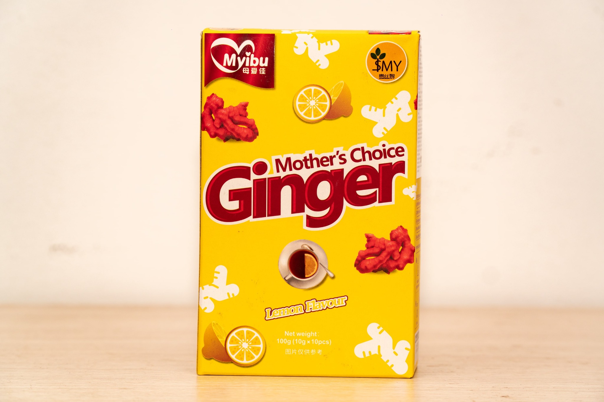 Trà Gừng đỏ đường nâu MYIBU vị chanh