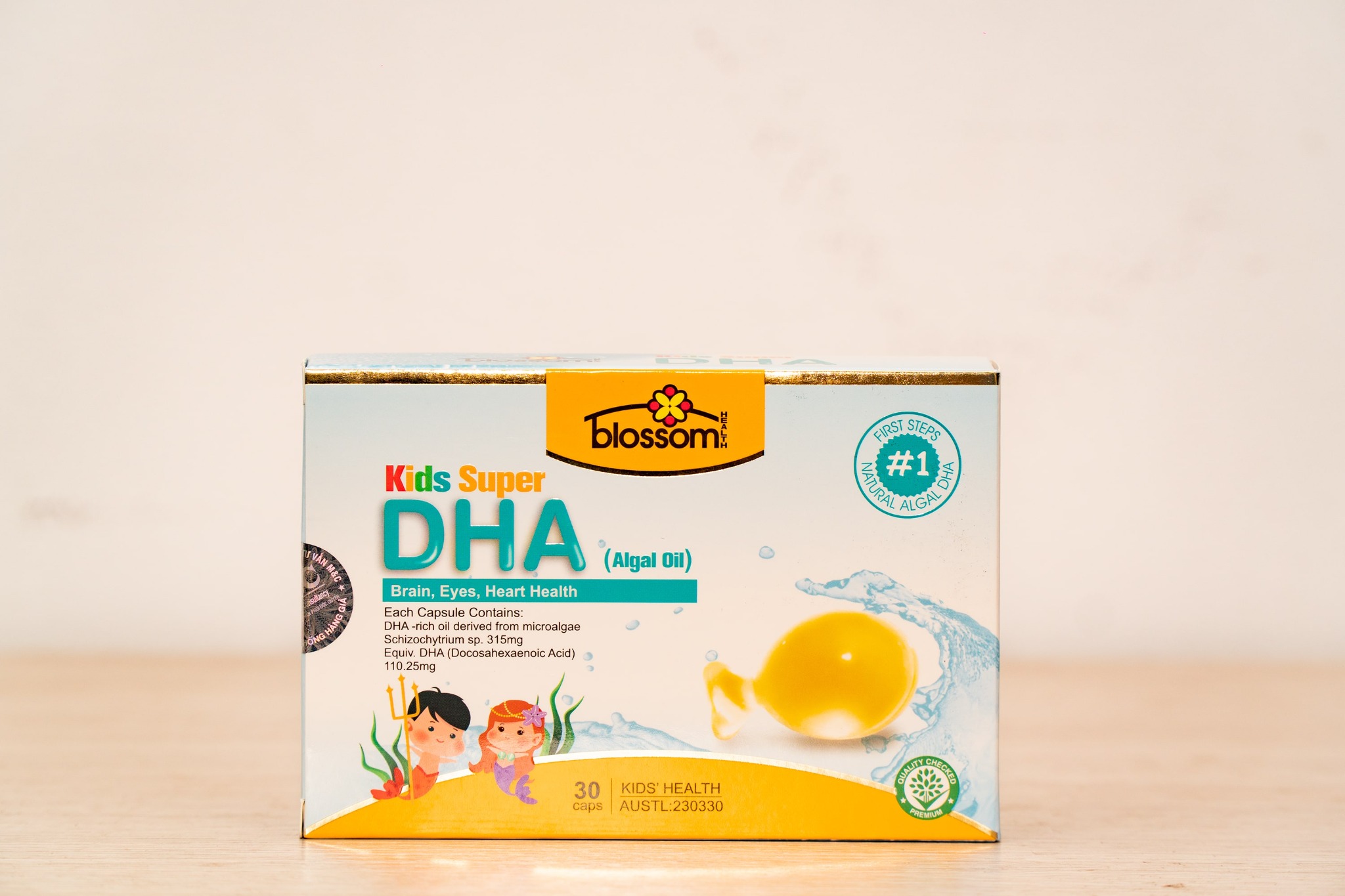 Viên uống DHA thượng hạng cho trẻ em (Hộp 30 viên)