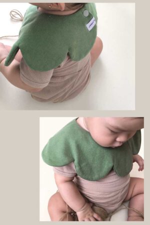Yếm cho bé – Yếm Jumy xanh lá