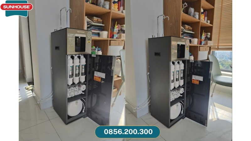 Ảnh chụp máy lọc nước Sunhouse gửi tư vấn viên