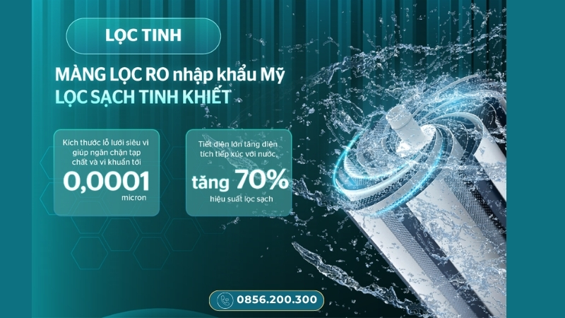 Giai đoạn lọc RO trong hệ UltraPURE