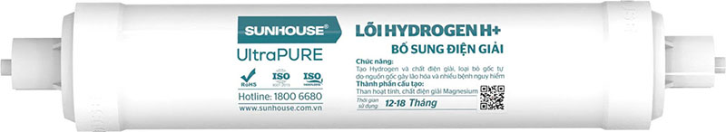 Lõi Lọc Nước Điện Giải Sunhouse Hydrogen