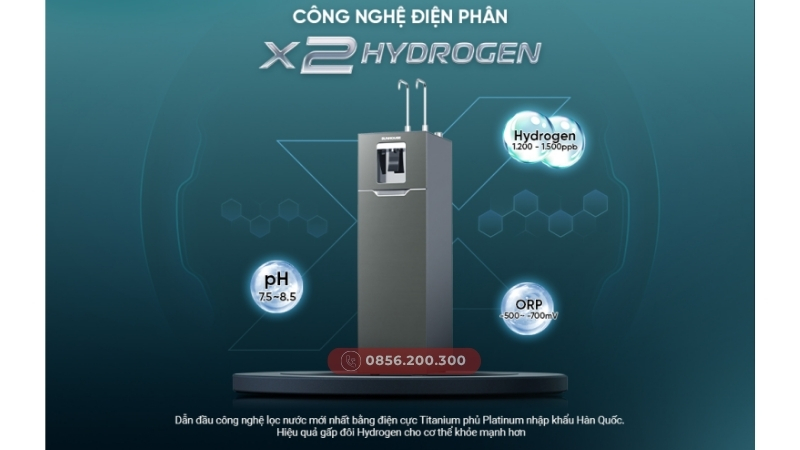 Công nghệ tạo nước ion kiềm bằng điện phân